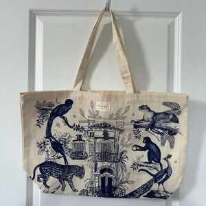New Sezane Paraiso Jungle Tote Bag